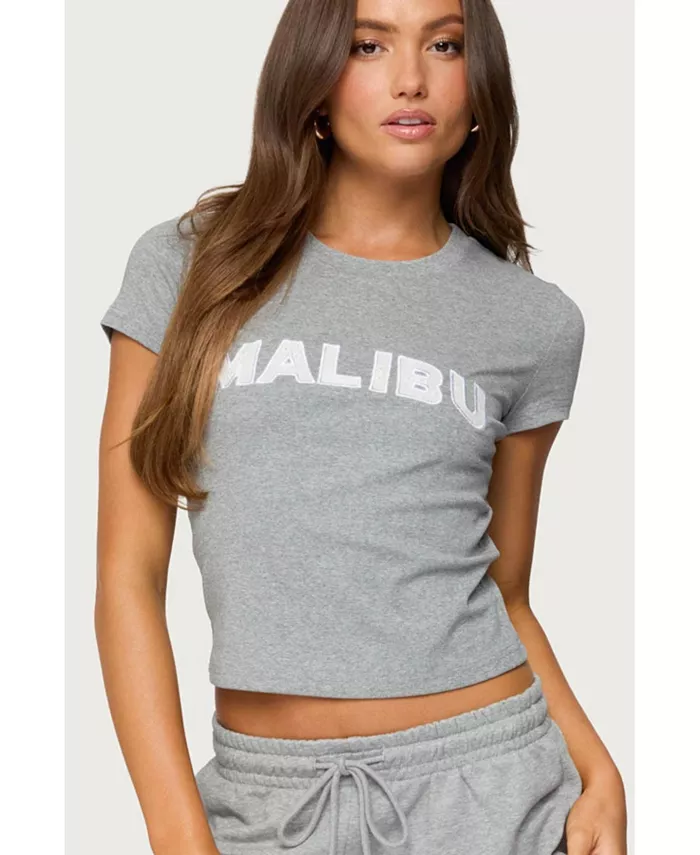 Женская футболка «Тихоокеанское побережье» Edikted, серый
Женская футболка «Тихоокеанское побережье» Edikted, серый