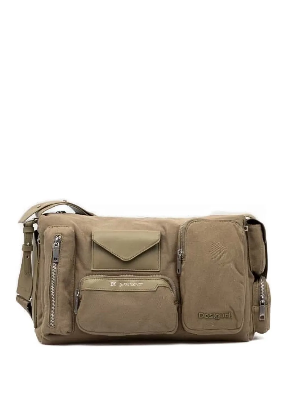 Сумка на плечо с карманами Desigual, нейтральный
Сумка на плечо с карманами Desigual, нейтральный