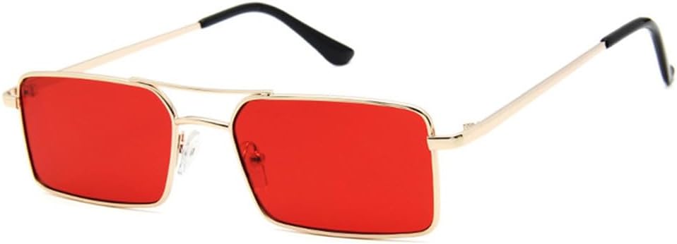 Солнцезащитные очки конфетных цветов с защитой от УФ-излучения UV400 для женщин и мужчин, небольшие металлические, для вождения, занятий спортом на открытом воздухе, бега и езды generic, Gold Red
Солнцезащитные очки конфетных цветов с защитой от УФ-излучения UV400 для женщин и мужчин, небольшие металлические, для вождения, занятий спортом на открытом воздухе, бега и езды generic, Gold Red