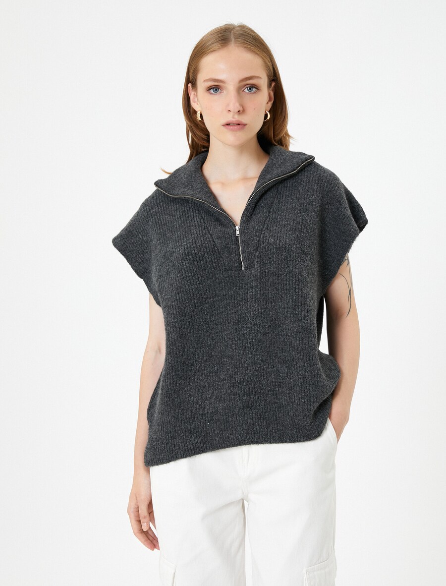 Свитер Koton, антрацит 
Свитер Koton, антрацит