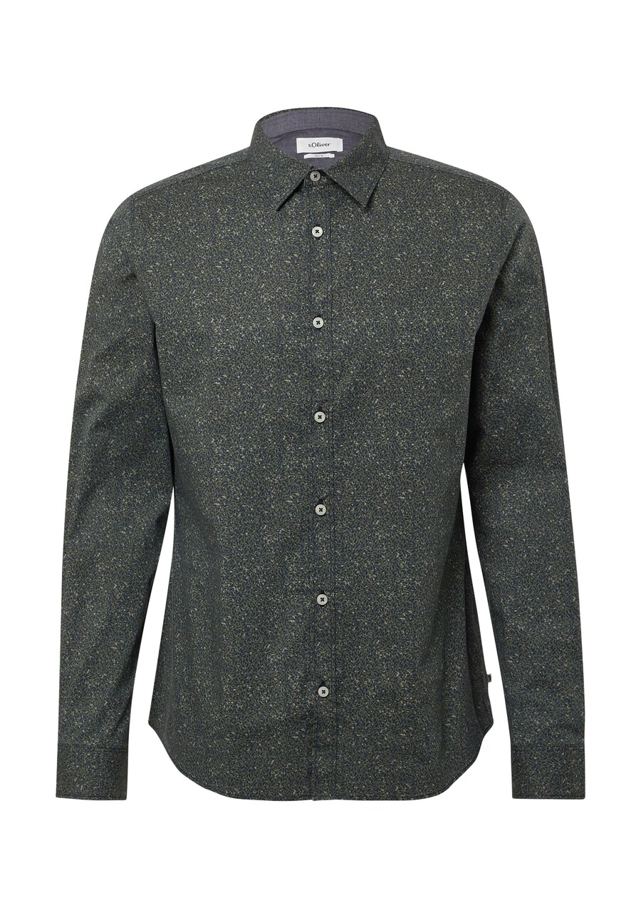 Рубашка Slim Fit на пуговицах s.Oliver, зеленый
Рубашка Slim Fit на пуговицах s.Oliver, зеленый