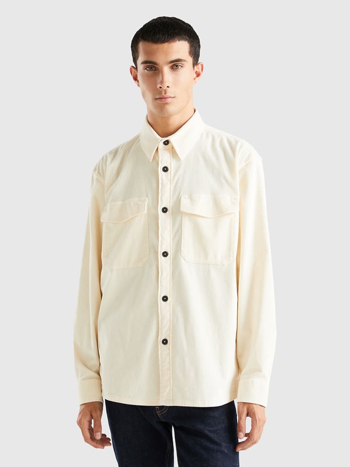 Рубашка Benetton, кремовый
Рубашка Benetton, кремовый