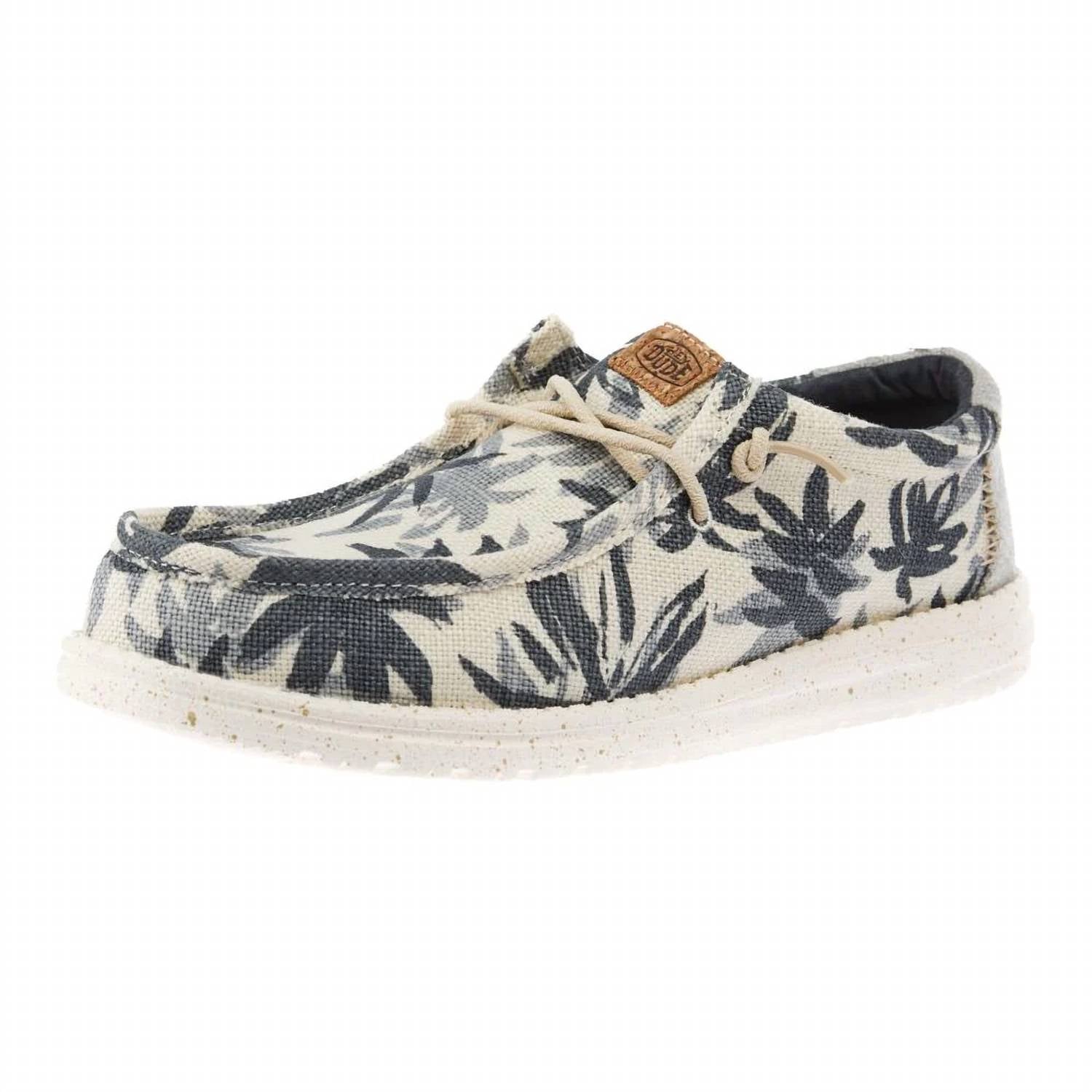 Hey Dude Мужские слипоны Wally Palm в цвете "Цапля/Облако синий"
Hey Dude Мужские слипоны Wally Palm в цвете "Цапля/Облако синий"