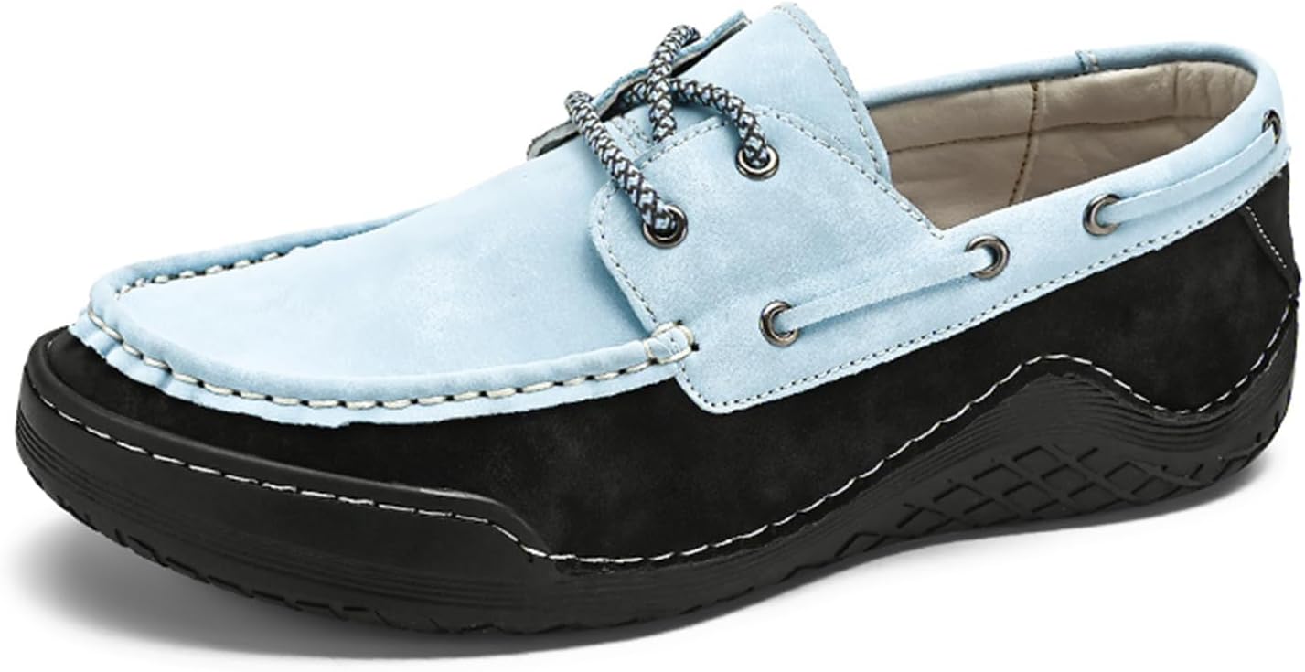 Мужские замшевые мокасины с шнуровкой, ретро, с круглым носком, удобные слипоны для вождения, модные разноцветные, нескользящие прогулочные туфли Enjgu
Мужские замшевые мокасины с шнуровкой, ретро, с круглым носком, удобные слипоны для вождения, модные разноцветные, нескользящие прогулочные туфли Enjgu