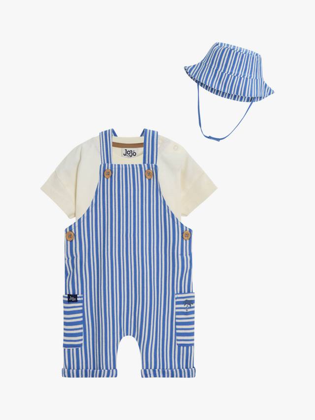 Детские комбинезоны в полоску JoJo Maman Bébé, синий/белый
Детские комбинезоны в полоску JoJo Maman Bébé, синий/белый