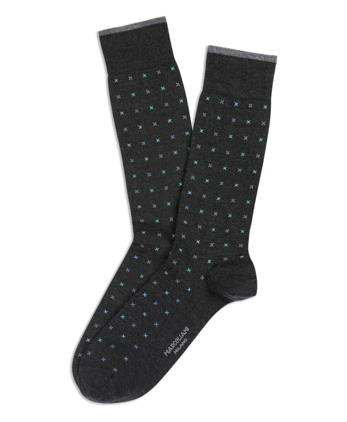 Мелкоузорчатые носки из мериносовой шерсти Marcoliani, мультиколор
Мелкоузорчатые носки из мериносовой шерсти Marcoliani, мультиколор