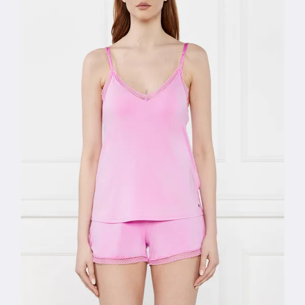 Однотонный топ на бретельках из модала стандартного кроя Tommy Hilfiger, розовый
Однотонный топ на бретельках из модала стандартного кроя Tommy Hilfiger, розовый