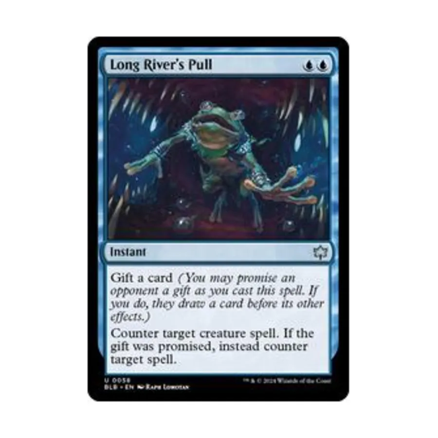 CCG Притяжение Длинной реки (U), MTG - Bloomburrow
CCG Притяжение Длинной реки (U), MTG - Bloomburrow