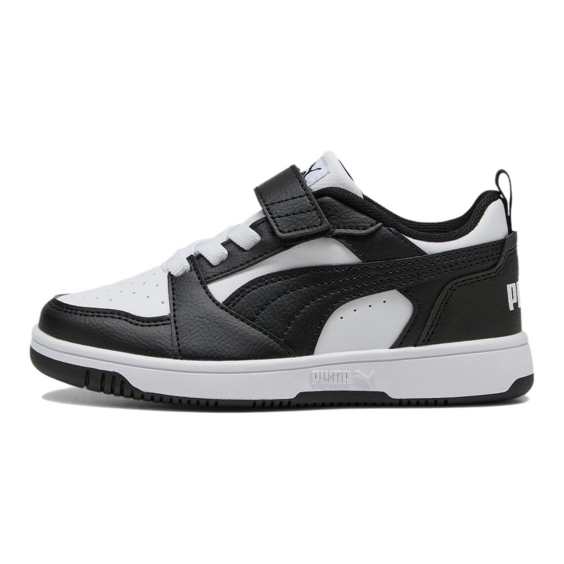 Rebound V6 Детские кроссовки для скейтбординга Детские низкие белые - черные Puma, белый
Rebound V6 Детские кроссовки для скейтбординга Детские низкие белые - черные Puma, белый