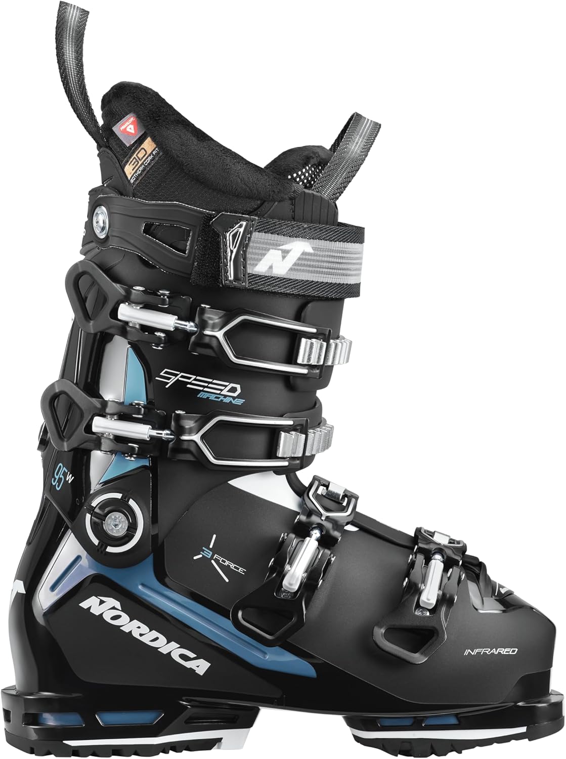 Женские утепленные ботинки NORDICA Speedmachine 3 95 Вт среднего объема для зимних видов спорта, вездеходные, для фрирайда, горного туризма и горнолыжного спорта, Black / Light Blue / White, Белый, Женские утепленные ботинки NORDICA Speedmachine 3 95 Вт с
Женские утепленные ботинки NORDICA Speedmachine 3 95 Вт среднего объема для зимних видов спорта, вездеходные, для фрирайда, горного туризма и горнолыжного спорта, Black / Light Blue / White, Белый, Женские утепленные ботинки NORDICA Speedmachine 3 95 Вт с