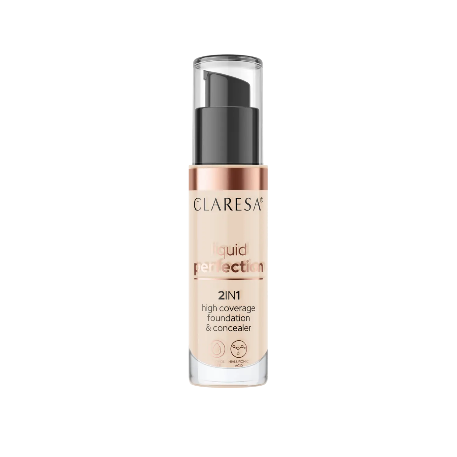 Консилер для лица и тональный крем 102 теплый средний Claresa Liquid Perfection, 34 гр
Консилер для лица и тональный крем 102 теплый средний Claresa Liquid Perfection, 34 гр