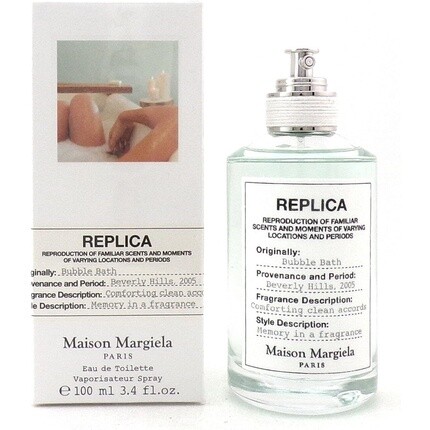 Maison Margiela Replica Bubble Bath Eau De Toilette 100ml
Maison Margiela Replica Bubble Bath Eau De Toilette 100ml