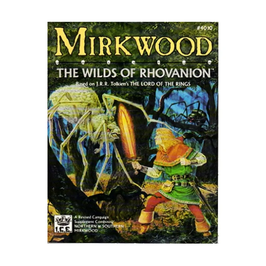 Mirkwood - The Wilds of Rhovanion, Middle-Earth Role Playing (MERP) (1st Edition) - Campaign Books, мягкая обложка
Mirkwood - The Wilds of Rhovanion, Middle-Earth Role Playing (MERP) (1st Edition) - Campaign Books, мягкая обложка