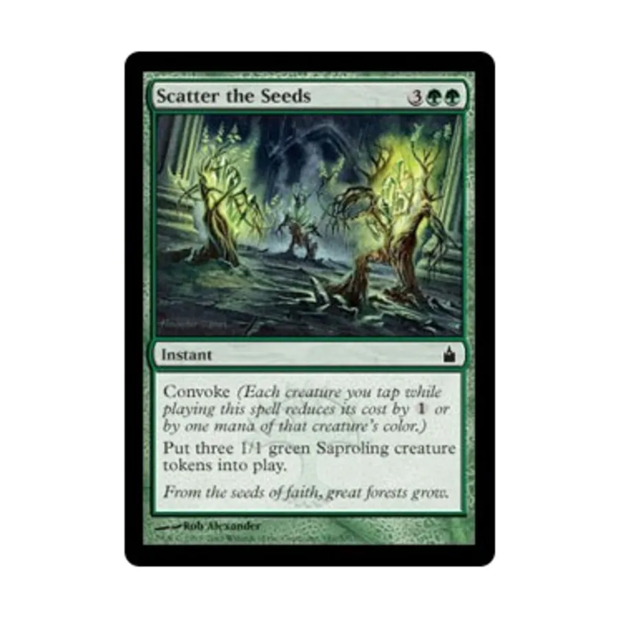 CCG Разбросайте семена (С), MTG - Ravnica
CCG Разбросайте семена (С), MTG - Ravnica