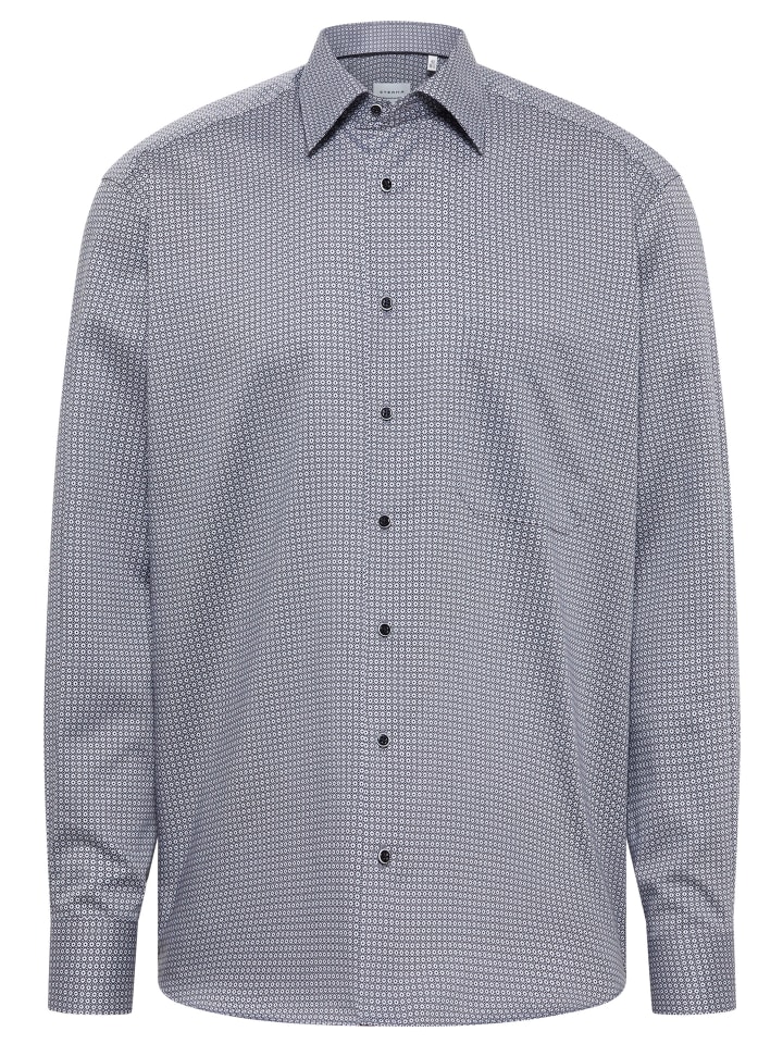 Рубашка COMFORT FIT стального серого цвета Eterna
Рубашка COMFORT FIT стального серого цвета Eterna