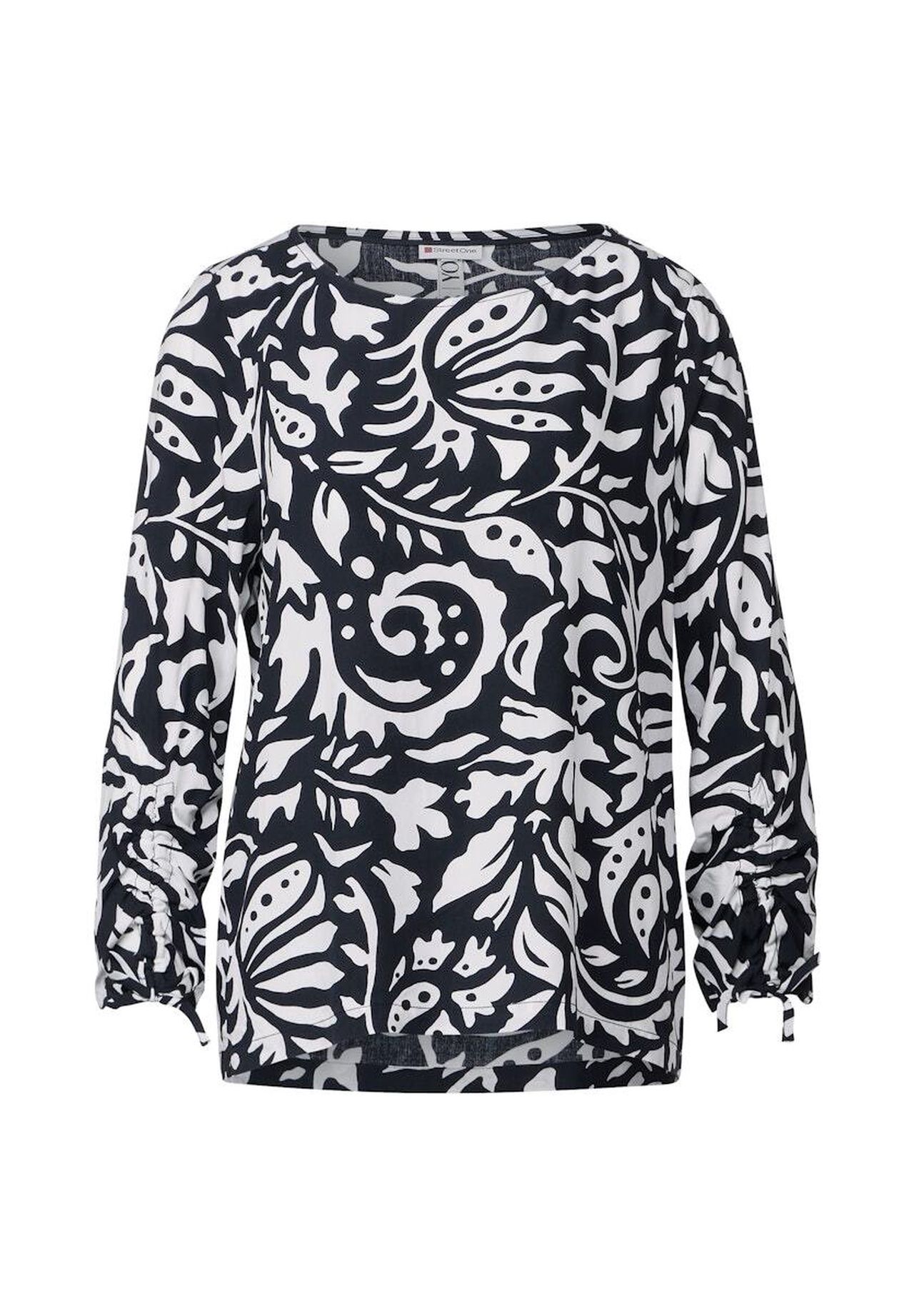 Блузка с длинными рукавами Street One, темно-синий
Блузка с длинными рукавами Street One, темно-синий