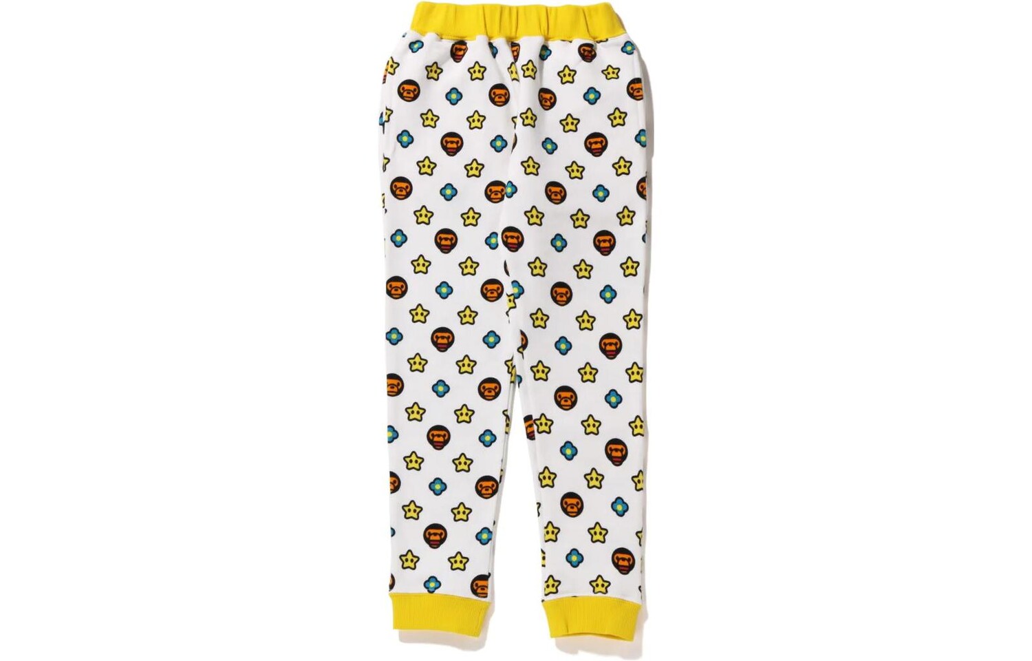 Детские брюки A Bathing Ape, белый 
Детские брюки A Bathing Ape, белый