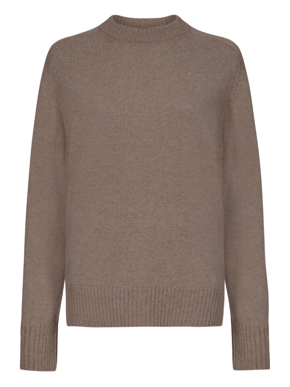 Кашемировый свитер в рубчик LouLou de Saison, коричневый 
Кашемировый свитер в рубчик LouLou de Saison, коричневый