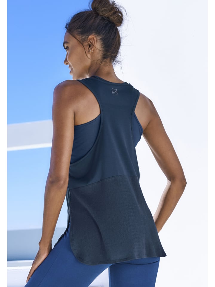 Топ LASCANA ACTIVE, темно-синий
Топ LASCANA ACTIVE, темно-синий