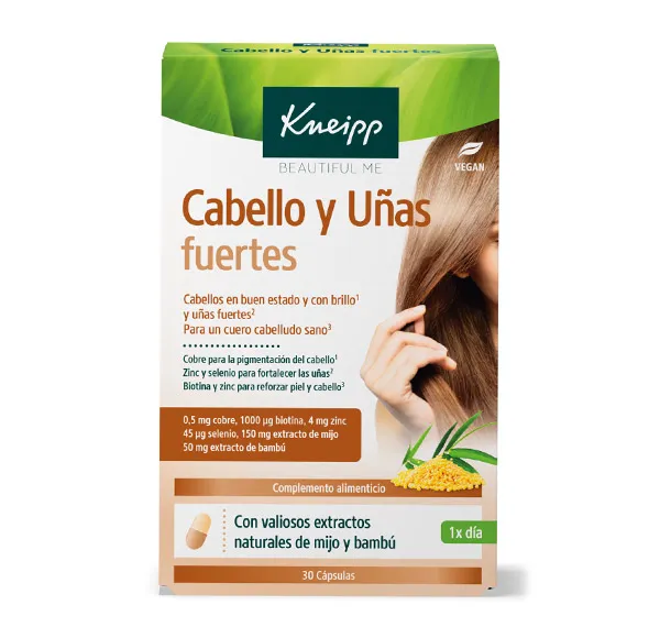 Биологически активная добавка Cabello Y Uñas Fuertes Kneipp, 30 UD
Биологически активная добавка Cabello Y Uñas Fuertes Kneipp, 30 UD