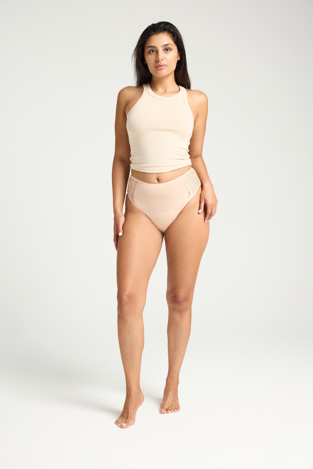 Чувственные брюки французского кроя умеренно-тяжелого бежевого цвета. Modibodi, бежевый
Чувственные брюки французского кроя умеренно-тяжелого бежевого цвета. Modibodi, бежевый