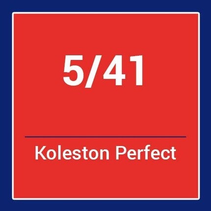 Koleston Perfect 5/41 Светлый каштан Ясень медный, Wella
Koleston Perfect 5/41 Светлый каштан Ясень медный, Wella