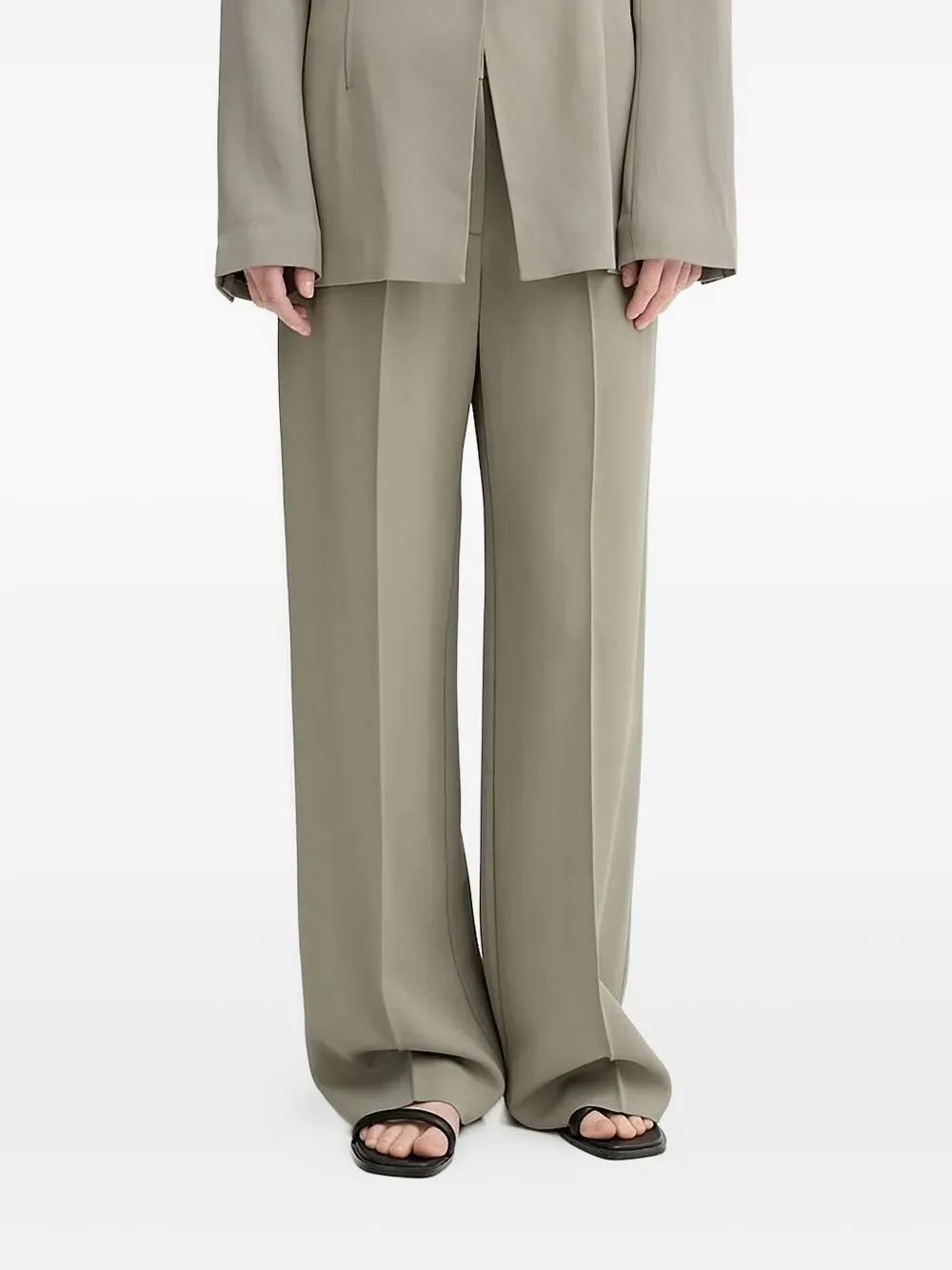 Широкие брюки со складками SAMSOE SAMSOE, зеленый
Широкие брюки со складками SAMSOE SAMSOE, зеленый