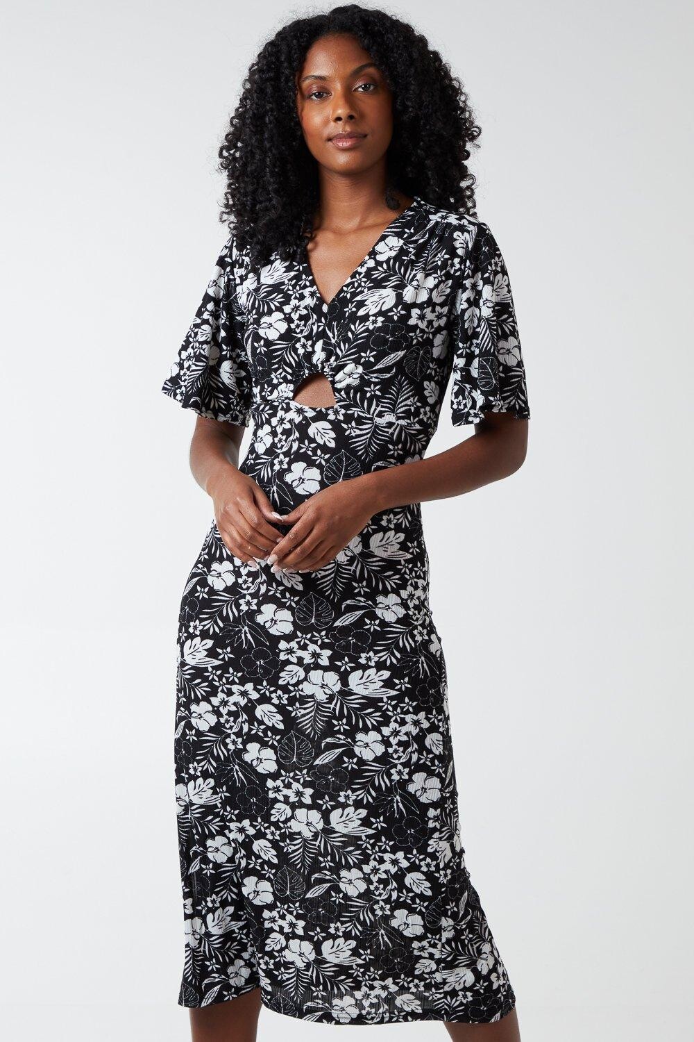 Платье-миди с вырезами Blue Vanilla, черный
Платье-миди с вырезами Blue Vanilla, черный