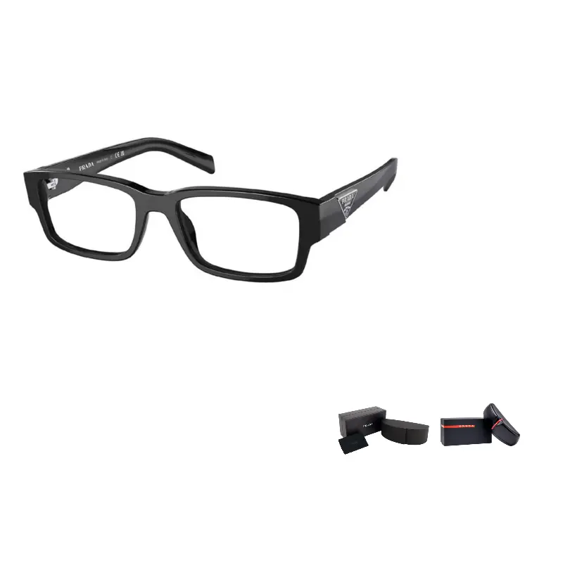 PRADA Прямоугольная оправа для очков унисекс черная, Black
PRADA Прямоугольная оправа для очков унисекс черная, Black