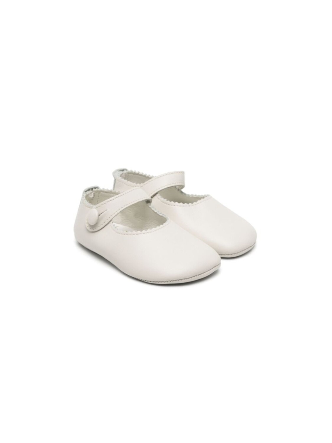 Балетки с узором зигзаг Gallucci Kids, нейтральный цвет 
Балетки с узором зигзаг Gallucci Kids, нейтральный цвет