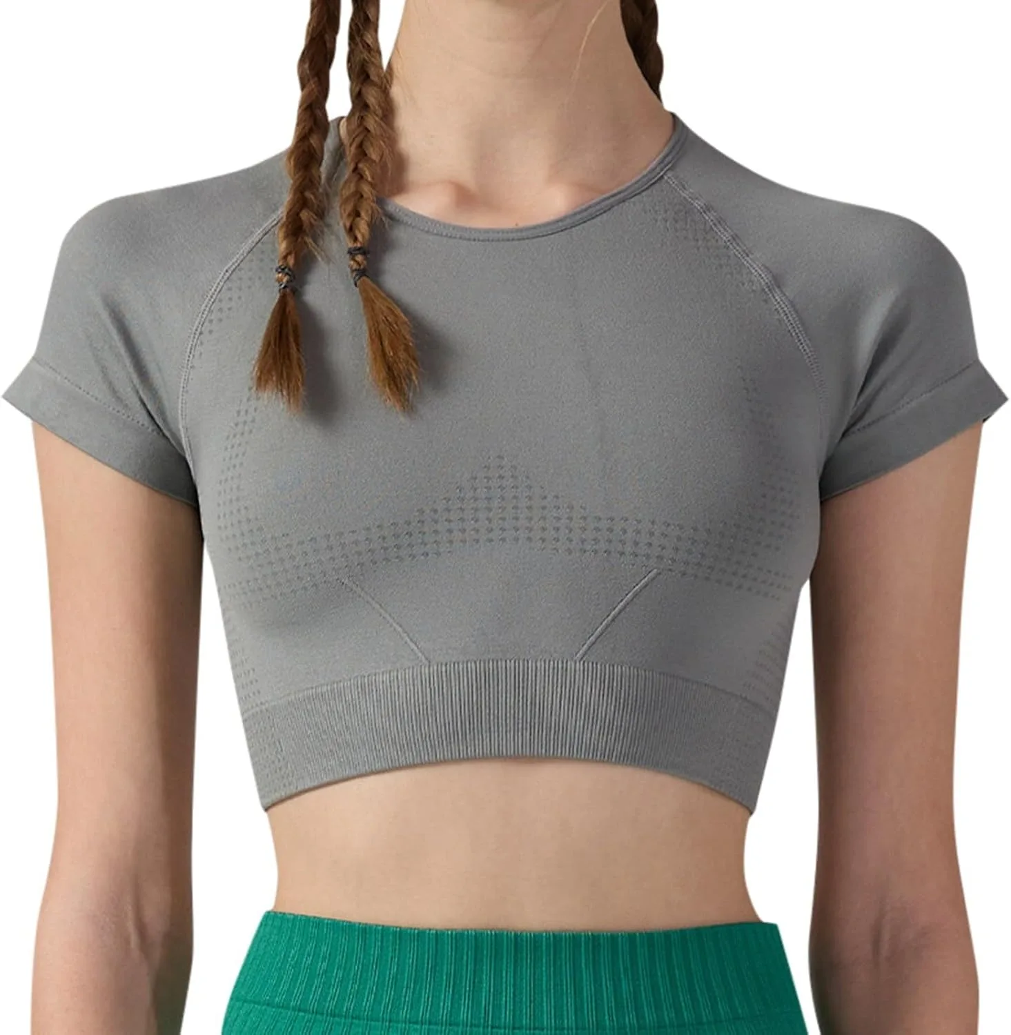 Женская бесшовная футболка для тренировок Soft Breathable
Женская бесшовная футболка для тренировок Soft Breathable