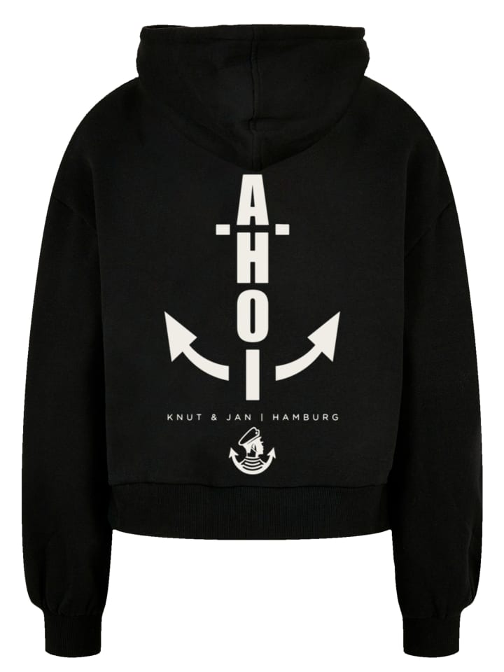 Толстовка большого размера из органического материала Ahoi Anker Knut & Jan Hamburg черного цвета F4NT4STIC
Толстовка большого размера из органического материала Ahoi Anker Knut & Jan Hamburg черного цвета F4NT4STIC