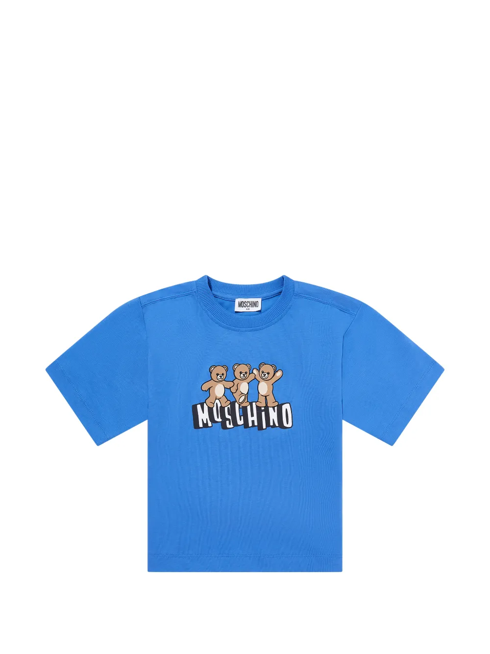 Футболка с принтом "Тедди" Moschino Kids, синий
Футболка с принтом "Тедди" Moschino Kids, синий