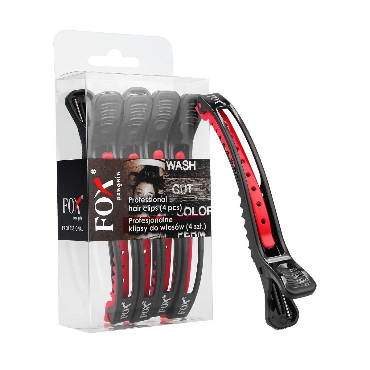 Лиса, Пингвин, заколки для волос, 4 шт Fox
Лиса, Пингвин, заколки для волос, 4 шт Fox