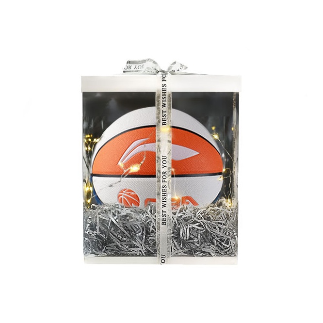 LINING Баскетбольный мяч PU белый оранжевый синий размер 7 тренировочный unisex
LINING Баскетбольный мяч PU белый оранжевый синий размер 7 тренировочный unisex