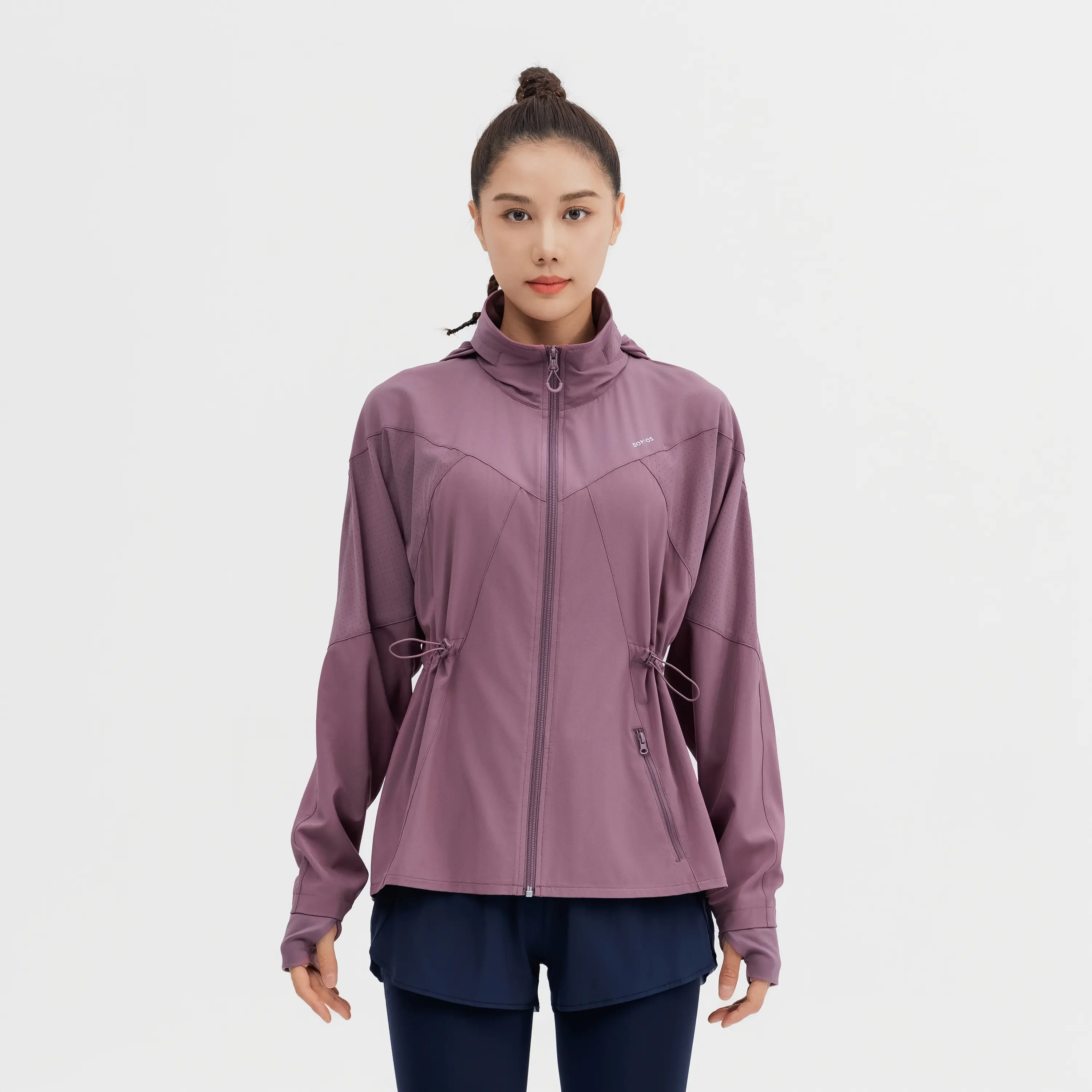 Женская базовая тренировочная худи Domyos - фиолетовая
Женская базовая тренировочная худи Domyos - фиолетовая