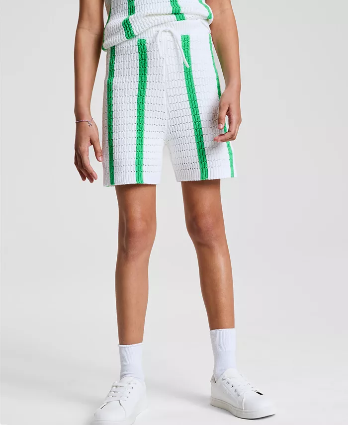 Шорты вязаные полосатые Big Girls Epic Threads, белый
Шорты вязаные полосатые Big Girls Epic Threads, белый