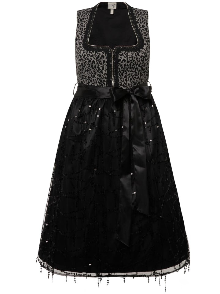 Длинное платье Ulla Popken, черный
Длинное платье Ulla Popken, черный