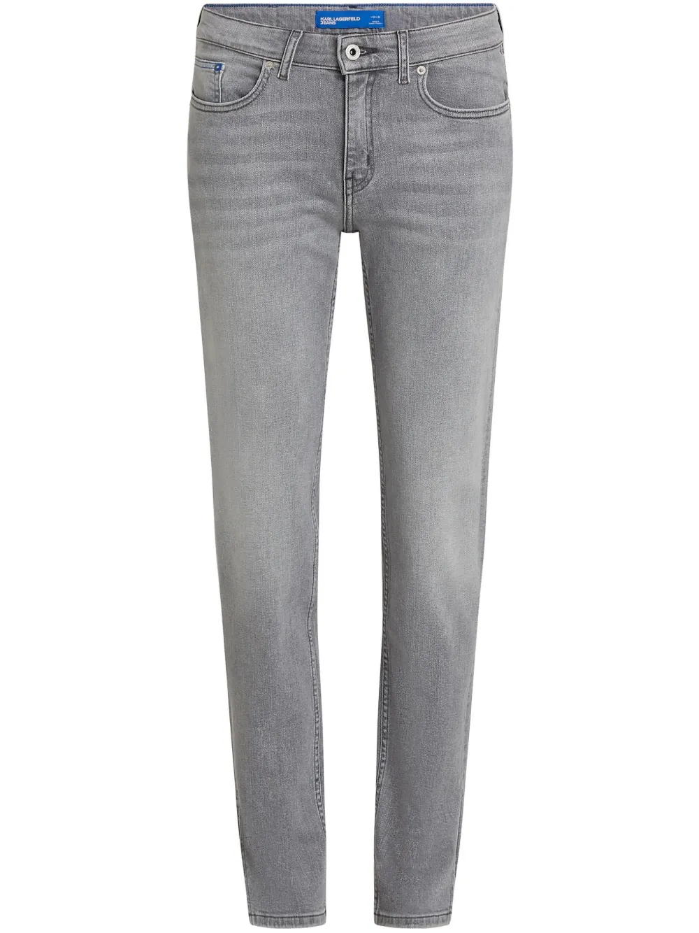Узкие джинсы средней посадки Karl Lagerfeld Jeans, серый
Узкие джинсы средней посадки Karl Lagerfeld Jeans, серый
