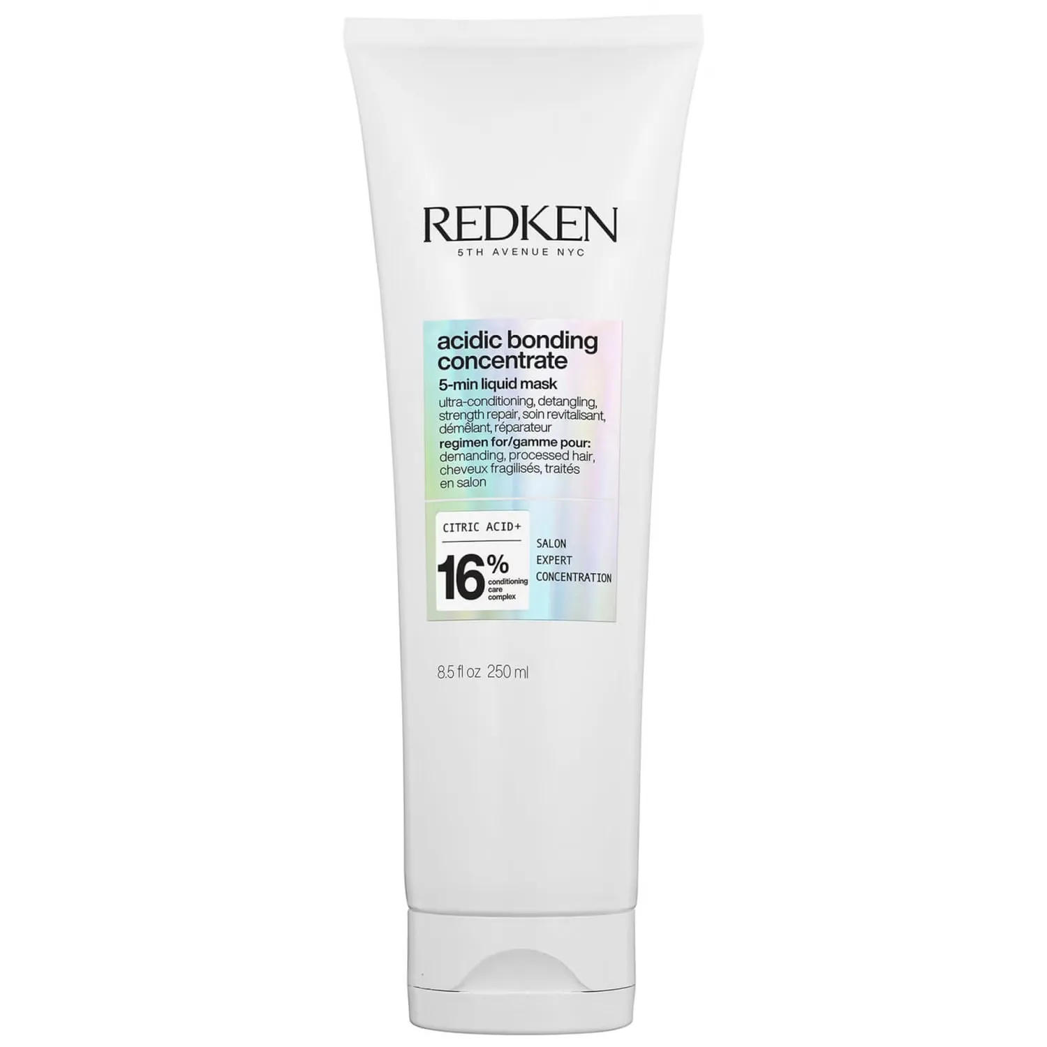 Acidic Bonding Concentrate 5-минутная жидкая восстанавливающая маска для волос 250 мл Redken
Acidic Bonding Concentrate 5-минутная жидкая восстанавливающая маска для волос 250 мл Redken