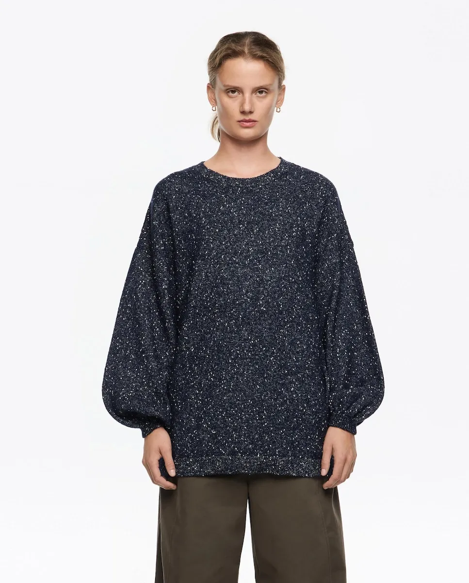 Длинный женский джемпер с эффектом непс Bimba y Lola, темно-синий
Длинный женский джемпер с эффектом непс Bimba y Lola, темно-синий