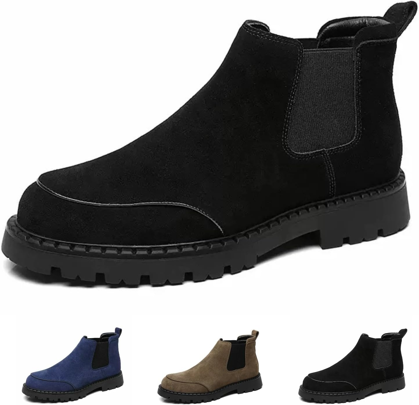 Мужские кожаные челси-бутсы оксфорды Ретро комфортные ботинки на щиколотку Слипоны Формальная и повседневная деловая обувь Macefil, черный
Мужские кожаные челси-бутсы оксфорды Ретро комфортные ботинки на щиколотку Слипоны Формальная и повседневная деловая обувь Macefil, черный