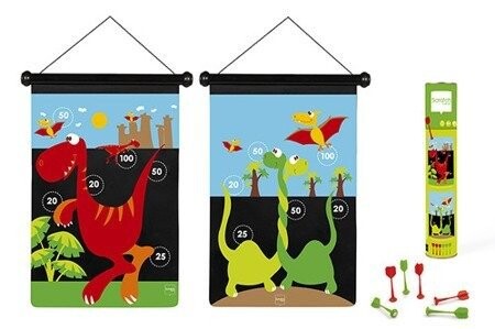 Магнитные дротики с динозаврами Scratch
Магнитные дротики с динозаврами Scratch