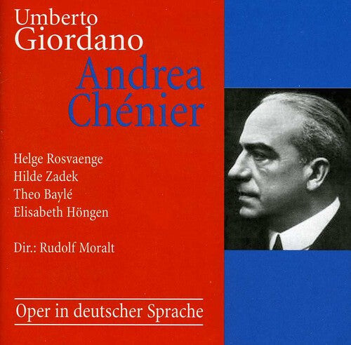 CD диск Giordano / Rosvaenge / Zadek / Bayle / Hongen: Andrea Chenier
CD диск Giordano / Rosvaenge / Zadek / Bayle / Hongen: Andrea Chenier