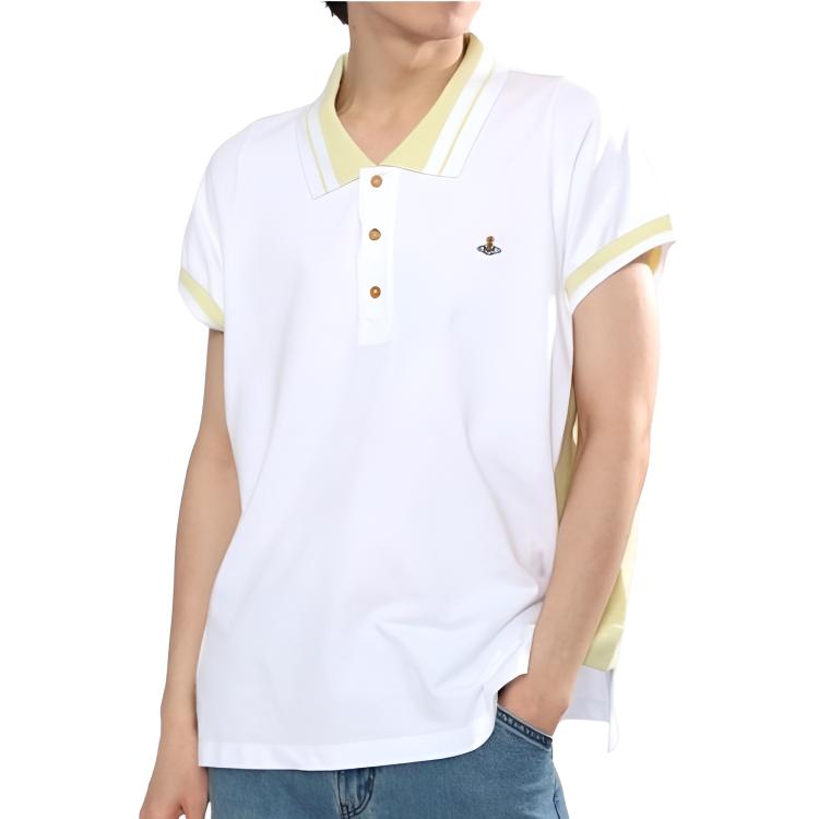 Vivienne Westwood Белая поло для мужчин, Белый, Vivienne Westwood Белая поло для мужчин
Vivienne Westwood Белая поло для мужчин, Белый, Vivienne Westwood Белая поло для мужчин