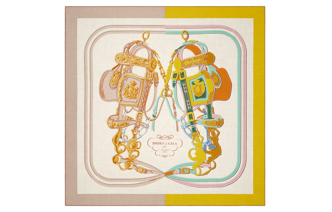 HERMES Шаль Brides De Gala для женщин, цвет light umber/yellow, Желтый, HERMES Шаль Brides De Gala для женщин, цвет light umber/yellow
HERMES Шаль Brides De Gala для женщин, цвет light umber/yellow, Желтый, HERMES Шаль Brides De Gala для женщин, цвет light umber/yellow