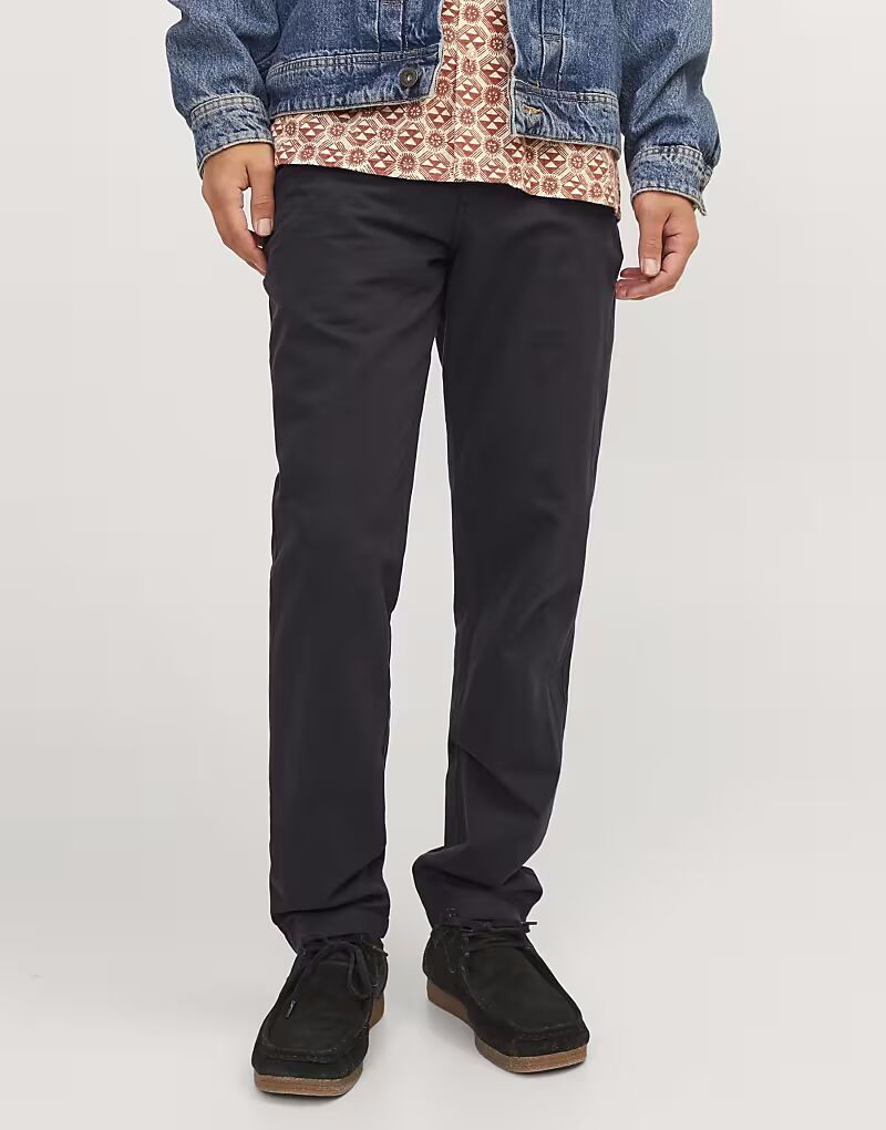 Брюки чинос Jack & Jones черного цвета
Брюки чинос Jack & Jones черного цвета