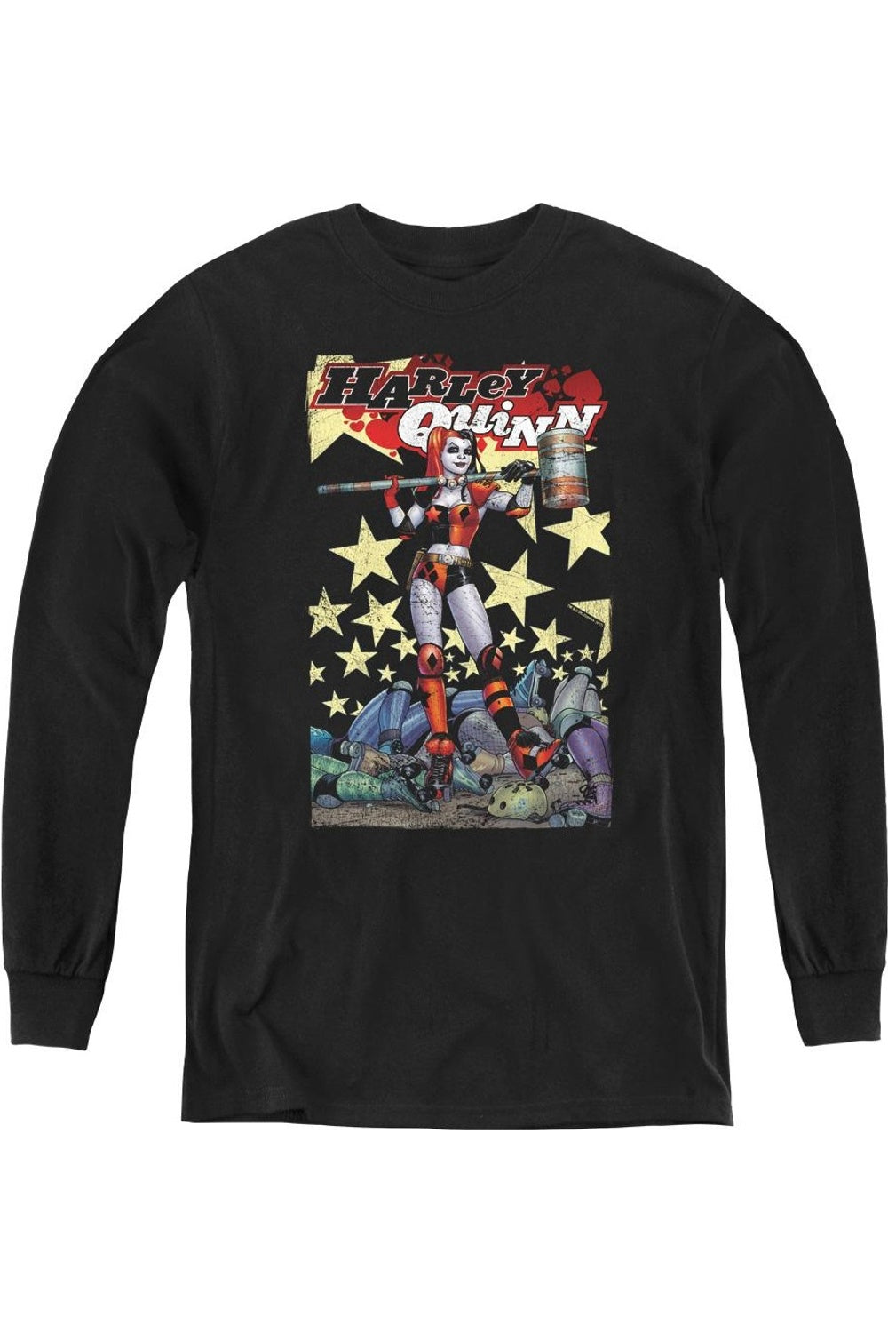 Футболка с длинным рукавом Batman Quinn One для детей Gildan, черный
Футболка с длинным рукавом Batman Quinn One для детей Gildan, черный