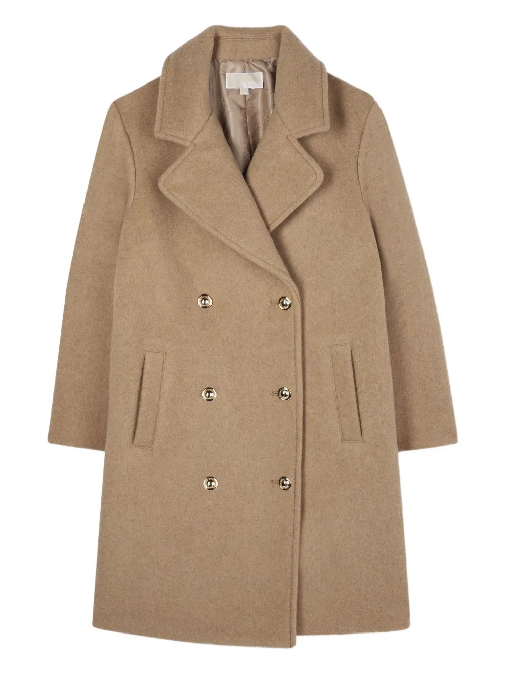 Двубортное пальто Michael Kors Kids, нейтральный 
Двубортное пальто Michael Kors Kids, нейтральный