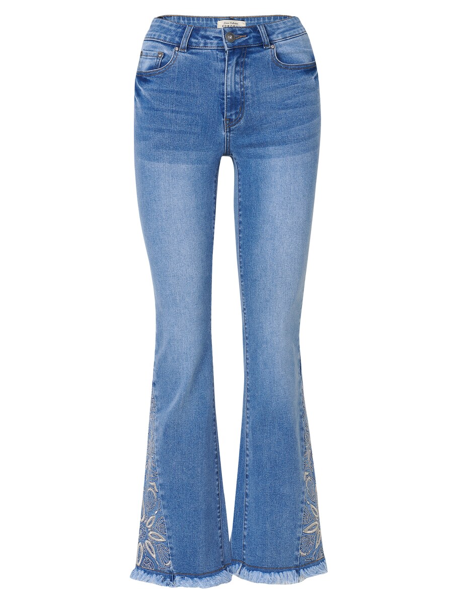 Расклешенные джинсы KOROSHI, синий деним
Расклешенные джинсы KOROSHI, синий деним